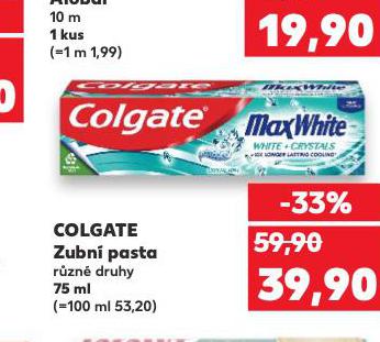 COLGATE ZUBN PASTA