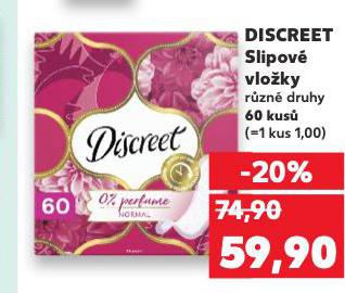 DISCREET SLIPOV VLOKY