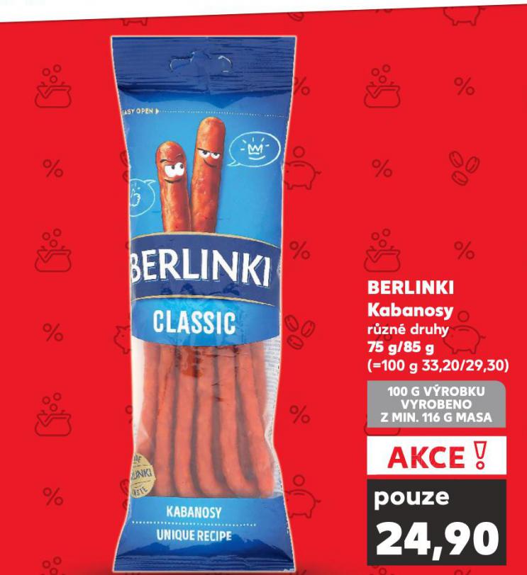 BERLINKI KABANOSY