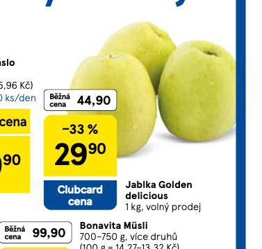 JABLKA GOLDEN DELICIOUS
