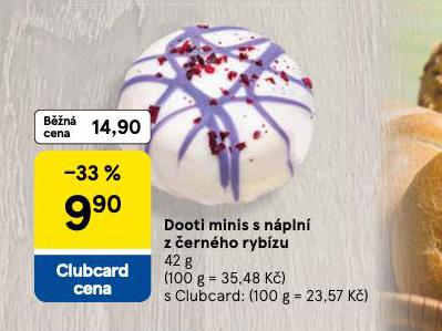 DOOTI MINIS S NPLN Z ERNHO RYBZU