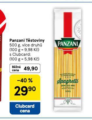 PANZANI TSTOVINY