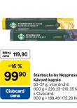 STARBUCK BY NESPRESSO KVOV KAPSLE