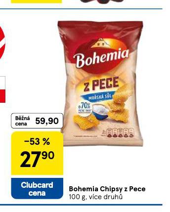 BOHEMIA CHIPSY Z PECE