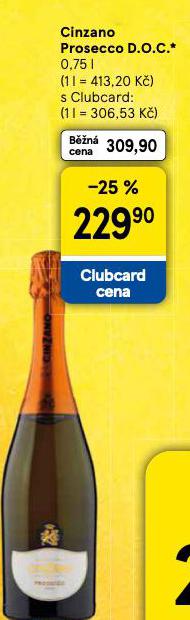 CINZANO PROSECCO D.O.C.