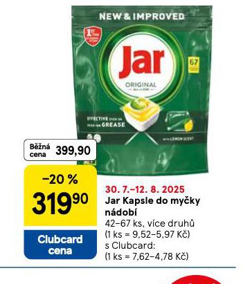 JAR KAPSLE DO MYKY