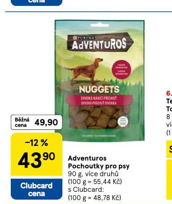 ADVENTUROS POCHOUTKY PRO PSY