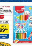 MAPED COLORPEPS JUMBO TROJHRANN PASTELKY