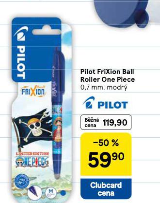 PILOT FRIXION BALL ROLLER ONE PIECE