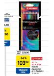 STABILO AQUACOLOR ARTY PASTELKY