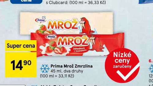 PRIMA MRO ZMRZLINA