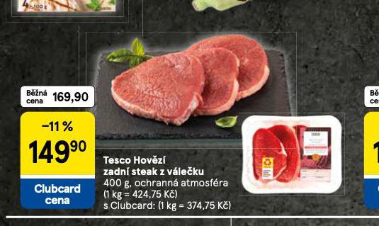 HOVZ ZADN STEAK Z VLEKU