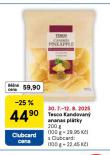 TESCO KANDOVAN ANANAS PLTKY