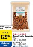 TESCO MANDLE JDRA NATURAL