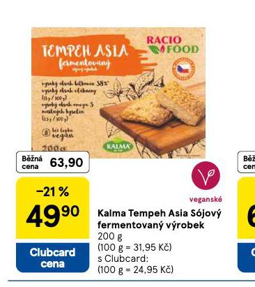KALMA TEMPEH ASIA SJOV FERMENTOVAN VROBEK