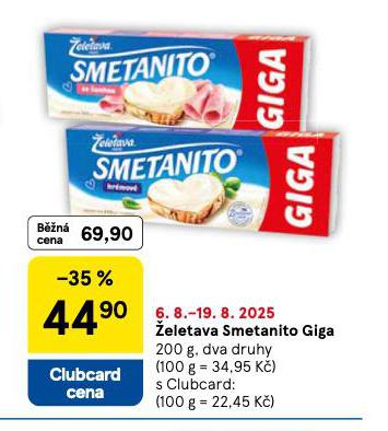 ELETAVA SMETANITO GIGA