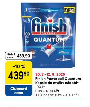 FINISH POWERBALL QUANTUM KAPSLE DO MYKY NDOB
