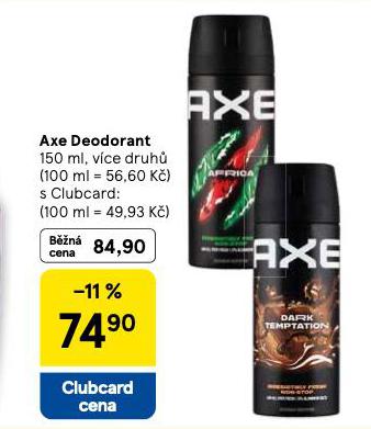 AXE DEODORANT