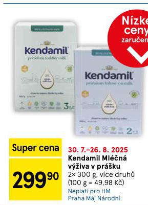 KENDAMIL MLN VݎIVA V PRKU