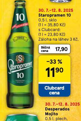 PIVO STAROPRAMEN 10