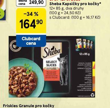 sheba kapsiky pro koky