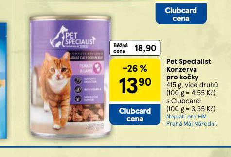 PET SPECIALIST KONZERVA PRO KOKY