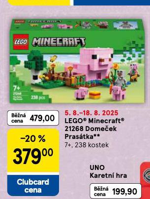 LEGO STAVEBNICE MINECRAFT