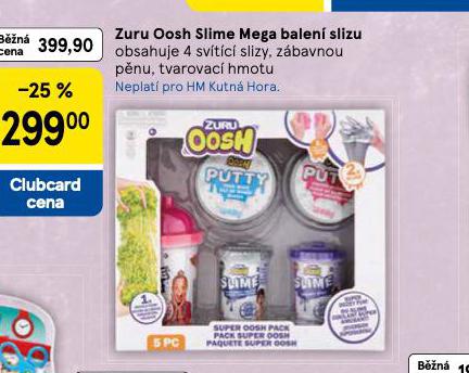 ZURU OOSH SMILE MEGA BALEN SLIZU