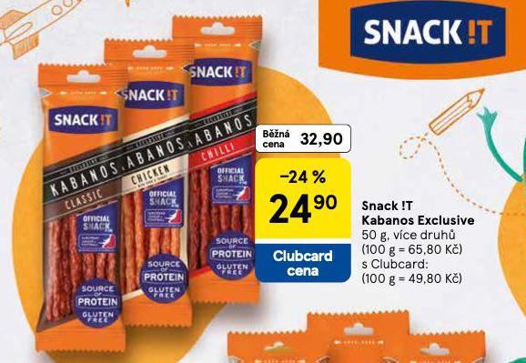 SNACK IT KABANOS EXCLUSIVE
