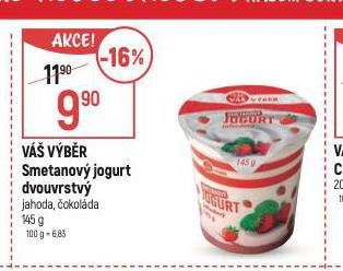SMETANOV JOGURT DVOUVRSTV
