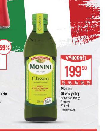 MONINI OLIVOV OLEJ
