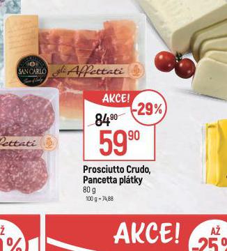 PROSIUTTO CRUDO