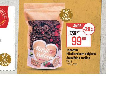 TOPNATUR MSLI SRDCEM BELGICK OKOLDA A MALINA