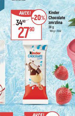 KINDER CHOCOLATE ZMRZLINA