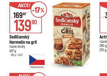 SEDLANSK HERMELN NA GRIL