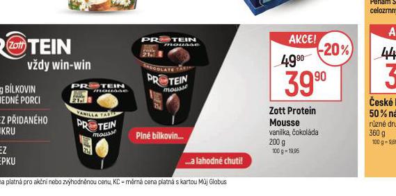 ZOTT PROTEIN MOUSSE