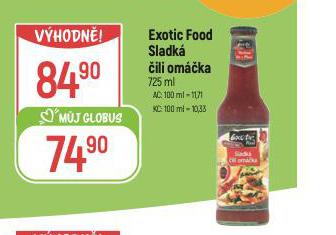 EXOTIC FOOD SLADK ILI OMKA