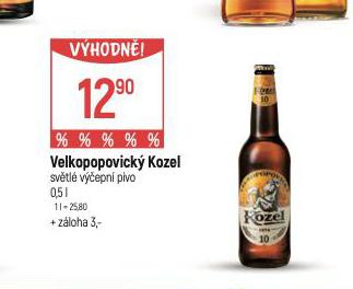 PIVO VELKOPOPOVICK KOZEL 10