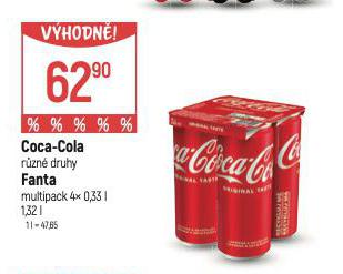 COCA COLA, FANTA