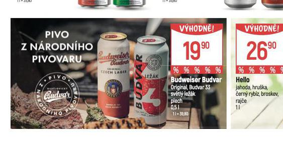BUDWEISER BUDVAR