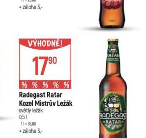 PIVO RADEGAST RATAR