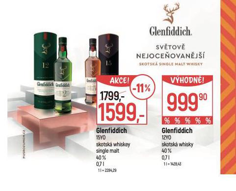 GLENFIDDICH 15 YO
