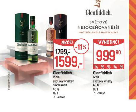 GLENFIDDICH 12 YO