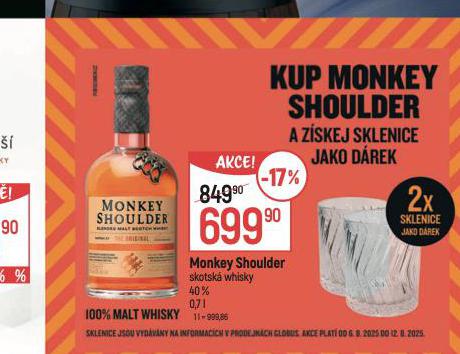 MONKEY SHOULDER