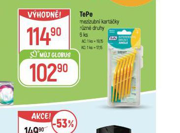 TEPE MEZIZUBN KARTKY