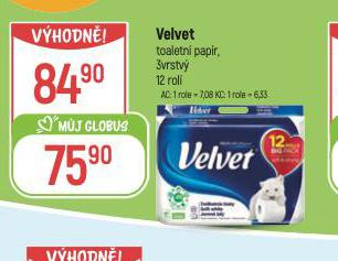 VELVET TOALETN PAPR