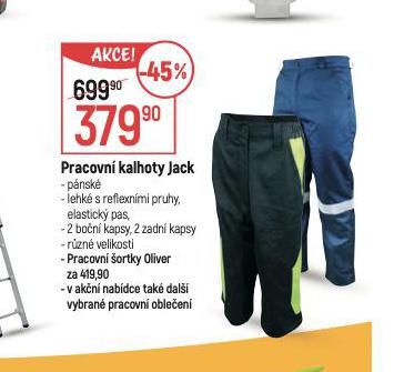 PRACOVN KALHOTY JACK