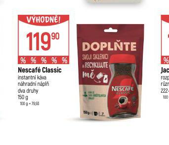 NESCAF CLASSIC INSTANTN KVA