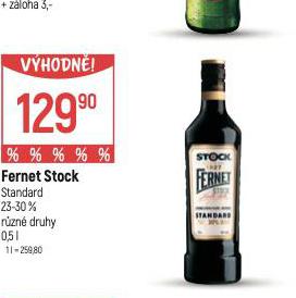 FERNET STOCK