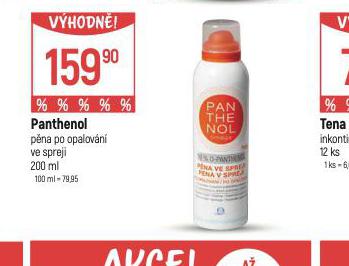 PANTHENOL PNA PO OPALOVN VE SPREJI